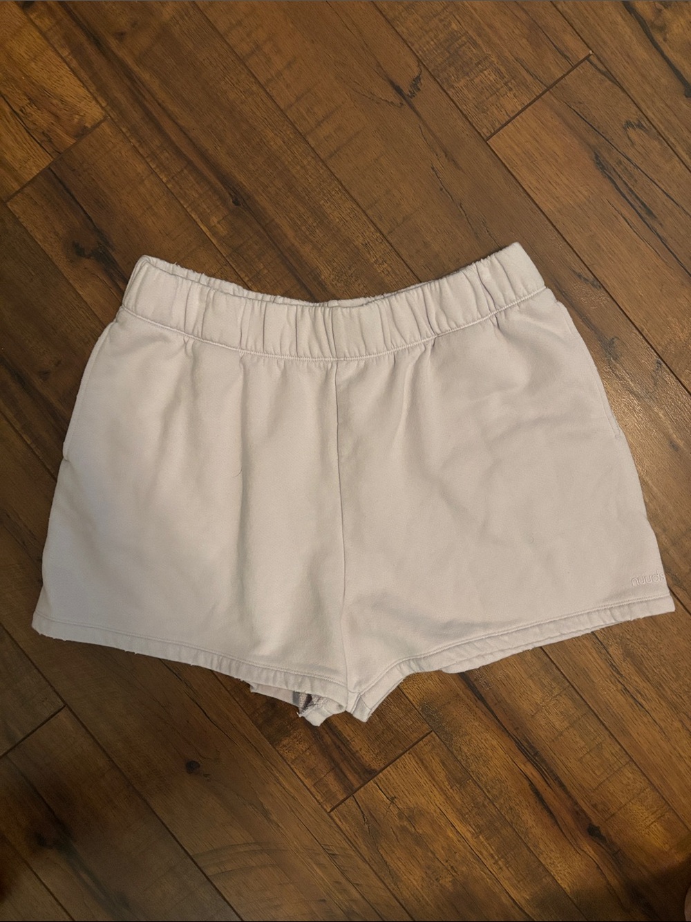 nuuds Lavender Elastic-Waist Athletic Shorts
